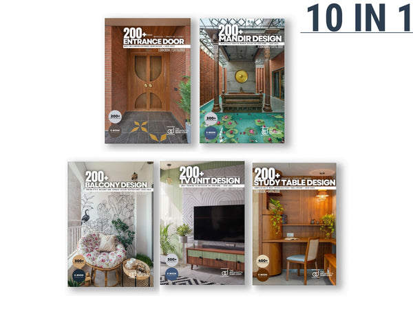 10-in-1 Interior Design For Home : LOOKBOOK ( Digital Download )